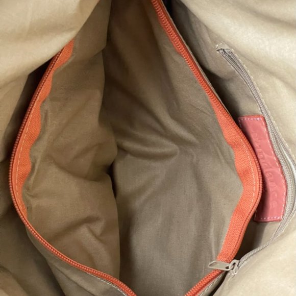 Sundance | Coral Boho Leather Super Slouch Hobo Handbag - Picture 7 of 10